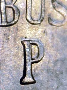 1945 Repunched Mintmark RPM-061