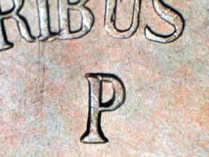 1945 Repunched Mintmark RPM-065