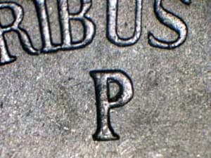 1945 Repunched Mintmark RPM-068