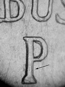 1945 Repunched Mintmark RPM-077