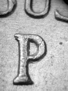 1945 Repunched Mintmark RPM-080