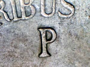 1945 Repunched Mintmark RPM-083