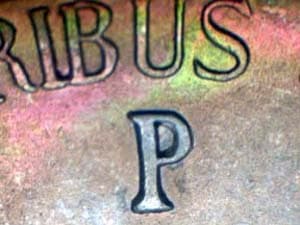 1945 Repunched Mintmark RPM-084