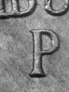 1945 Repunched Mintmark RPM-087
