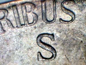 1945-S Repunched Mintmark RPM-015