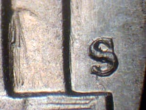 1948-S Repunched Mintmark RPM-005