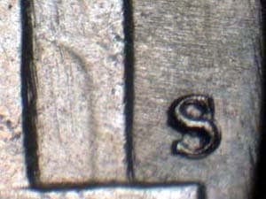 1948-S Repunched Mintmark RPM-008