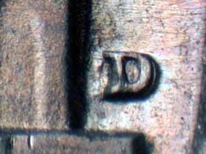 1952-D Repunched Mintmark RPM-003