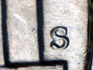 1953-S Repunched Mintmark RPM-002