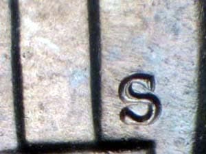 1953-S Repunched Mintmark RPM-004