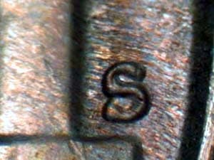 1953-S Repunched Mintmark RPM-005