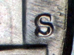 1953-S Repunched Mintmark RPM-006