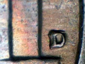 1958-D Repunched Mintmark RPM-001