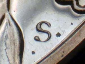 1968-S Repunched Mintmark RPM-004