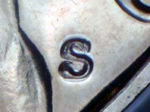 1969-S Repunched Mintmark RPM-002