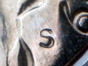 1969-S Repunched Mintmark RPM-010