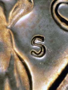 1970-S Repunched Mintmark RPM-004