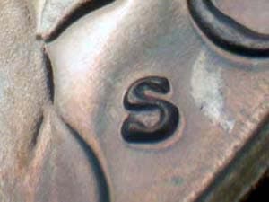 1970-S Repunched Mintmark RPM-008