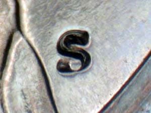 1971-S Repunched Mintmark RPM-004