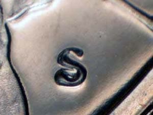 1971-S Repunched Mintmark RPM-005