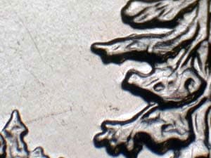 2005 Doubled Die Reverse DDR-007