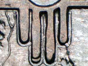2008 Doubled Die Reverse DDR-005