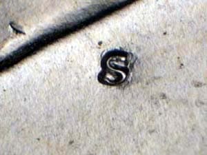 1971-S Repunched Mintmark RPM-002