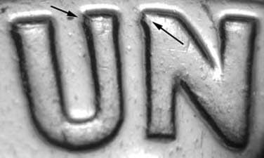 1957 Doubled Die Reverse DDR-002