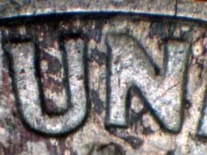 1957 Doubled Die Reverse DDR-004