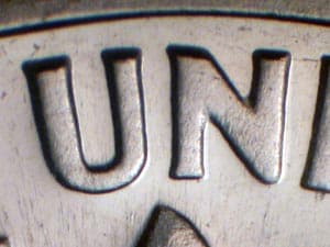 1964 Doubled Die Reverse DDR-004