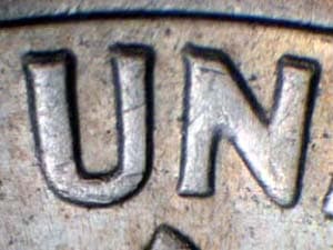 1964 Doubled Die Reverse DDR-012