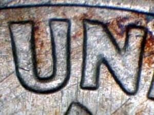 1964 Doubled Die Reverse DDR-013