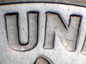 1964 Doubled Die Reverse DDR-019