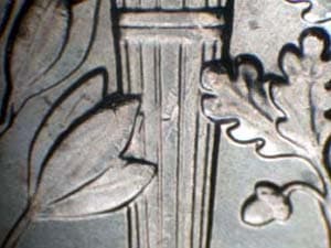 2016 Doubled Die Reverse DDR-003
