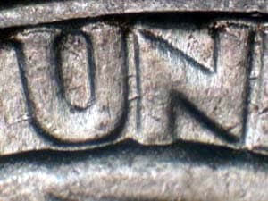1937 Doubled Die Reverse DDR-002