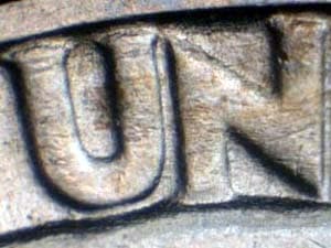 1940 Doubled Die Reverse DDR-002
