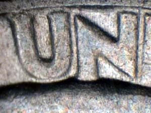 1940 Doubled Die Reverse DDR-004