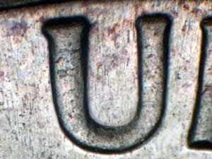 1950 Doubled Die Reverse DDR-003