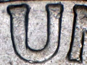 1951 Doubled Die Reverse DDR-007