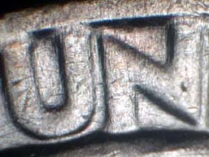 1954 Doubled Die Reverse DDR-007