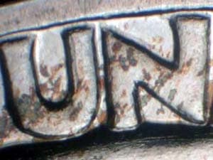 1955 Doubled Die Reverse DDR-005