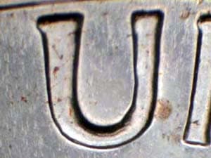 1963 Doubled Die Reverse DDR-006