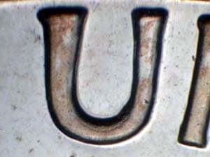 1963 Doubled Die Reverse DDR-008