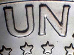 1964 Doubled Die Reverse DDR-004