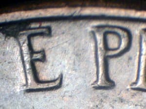 1964 Doubled Die Reverse DDR-065
