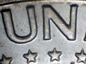 1965 Doubled Die Reverse DDR-003