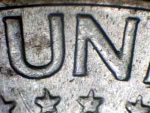 1965 Doubled Die Reverse DDR-004