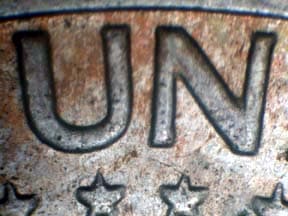 1967 Doubled Die Reverse DDR-013