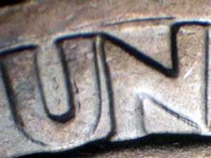 1970 Doubled Die Reverse DDR-001