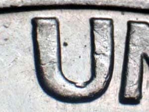 1971 Doubled Die Reverse DDR-001